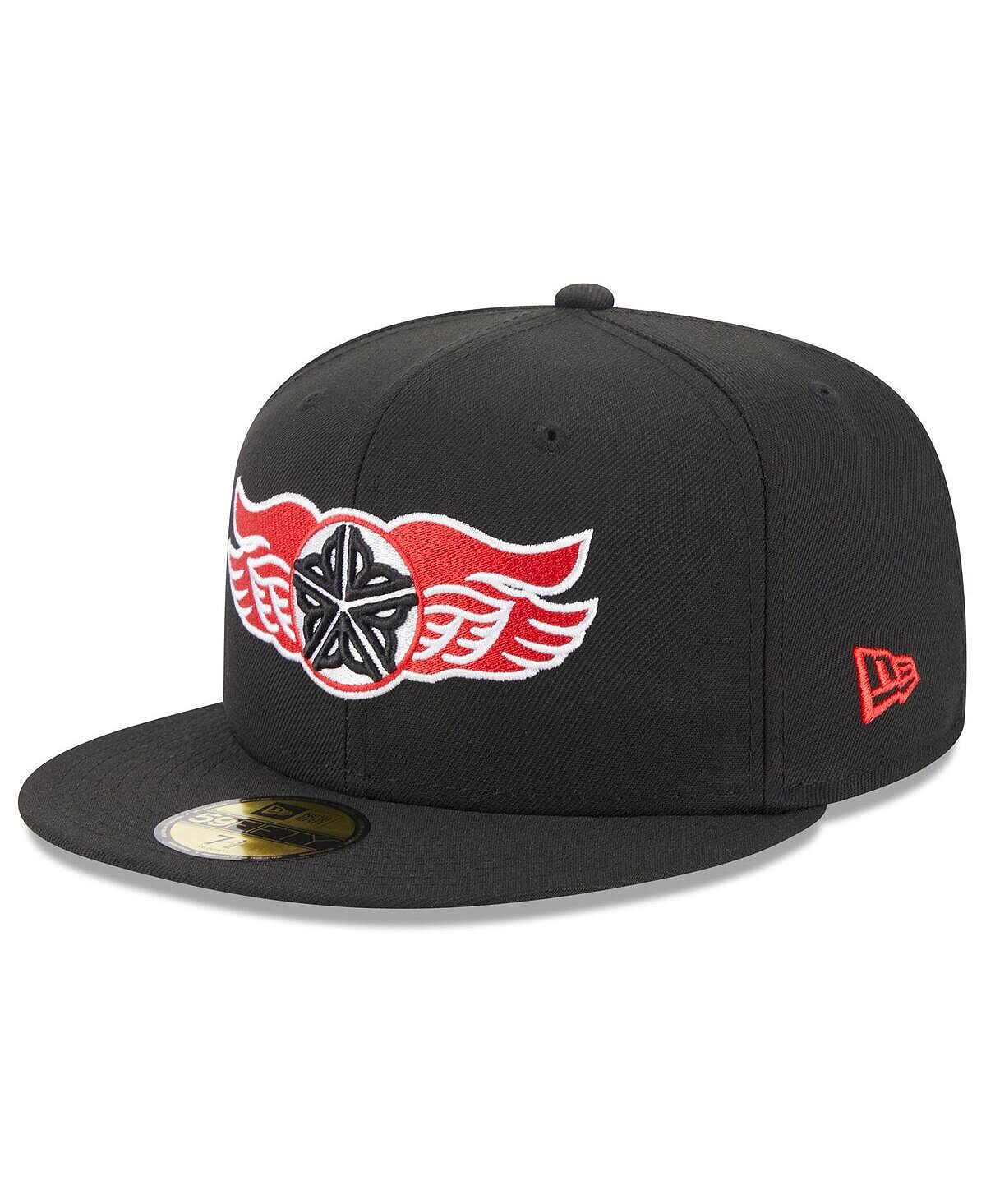 

Мужская черная приталенная шляпа Rochester Red Wings Authentic Collection с альтернативным логотипом 59FIFTY New Era