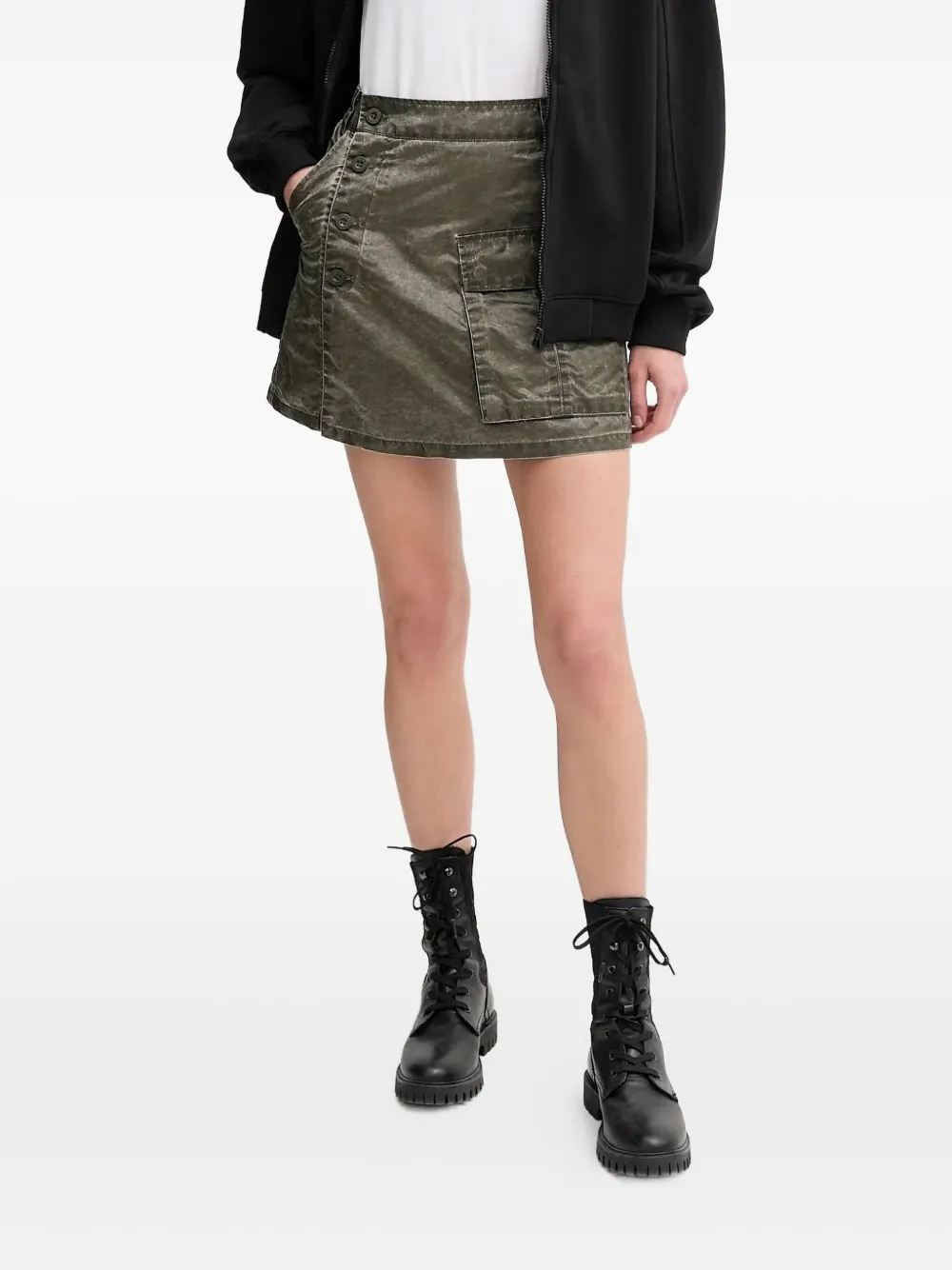 

Юбка карго с логотипом Alpha Industries, зеленый