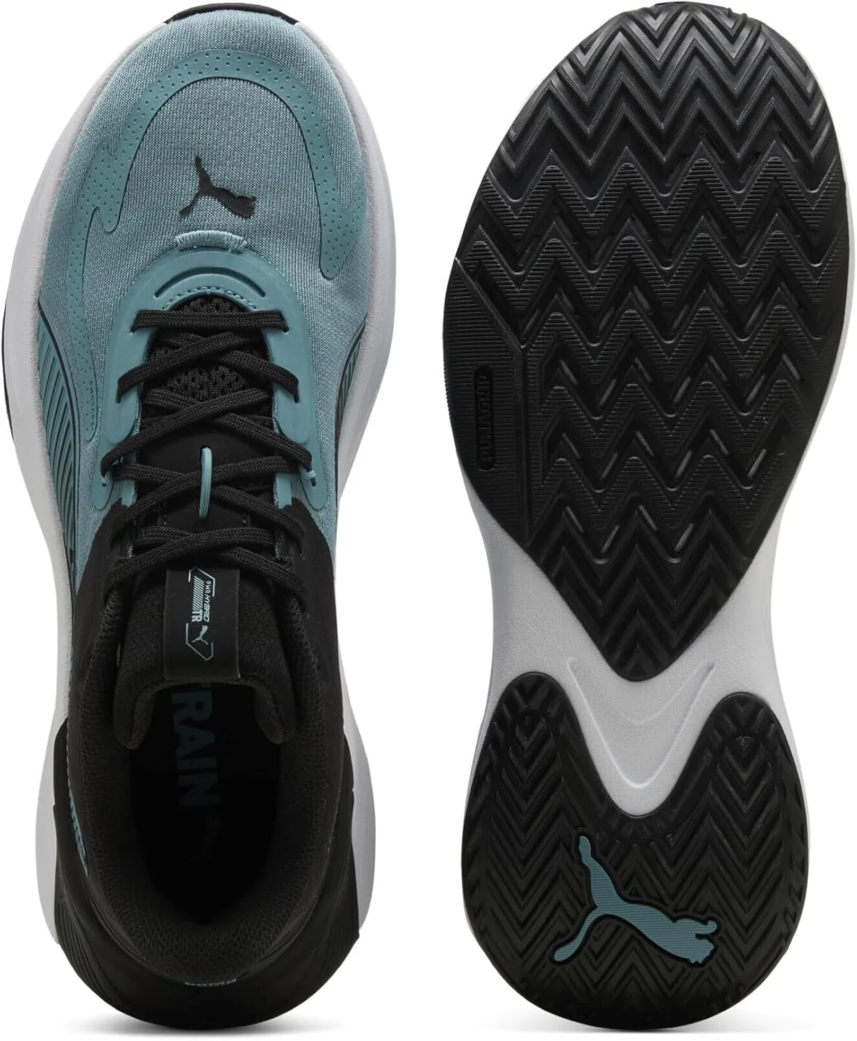 Кроссовки PUMA Adult PWR Hybrid Training Shoes, черный/синий — фото 4