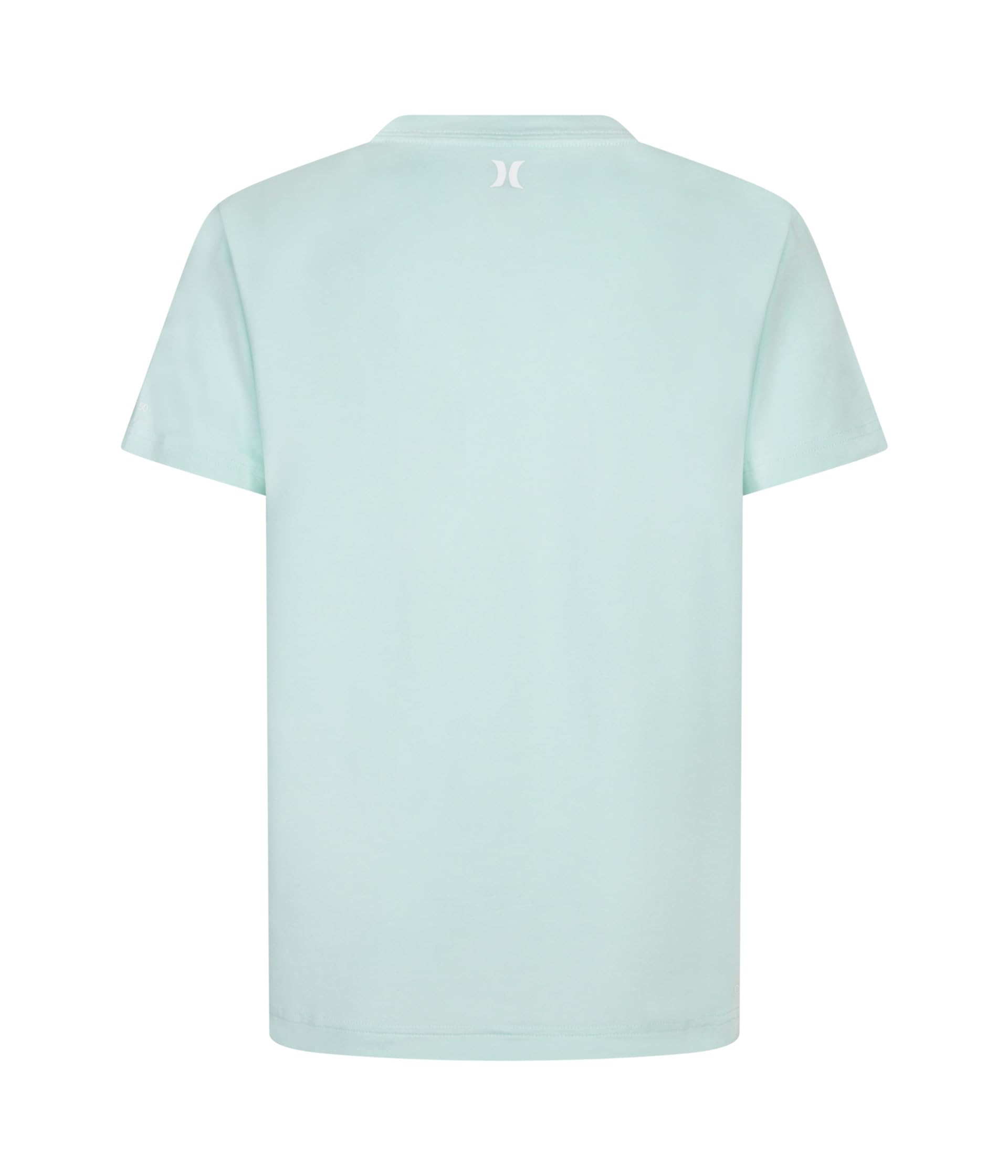 Футболка Hurley Kids Shark Peep Graphic UPF T-Shirt, цвет Mint Candy Heather — фото 2