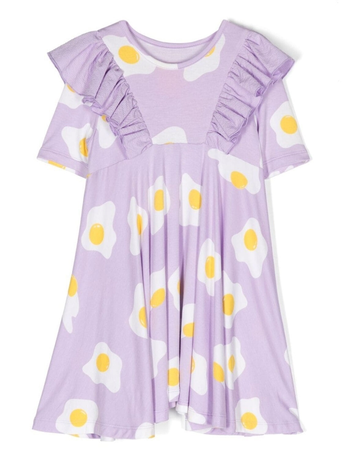 

Wauw Capow By Bangbang Nyomi Egg ruched dress, фиолетовый