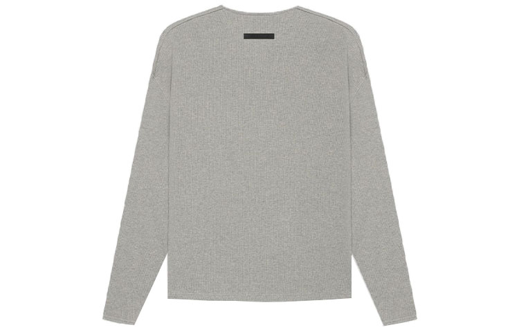 Термальная футболка с длинным рукавом Henley Fear Of God Essentials, цвет Dark Oat — фото 3