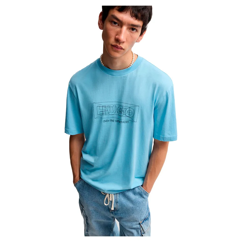

Футболка с коротким рукавом HUGO BLUE Nufrancos 10266462, синий