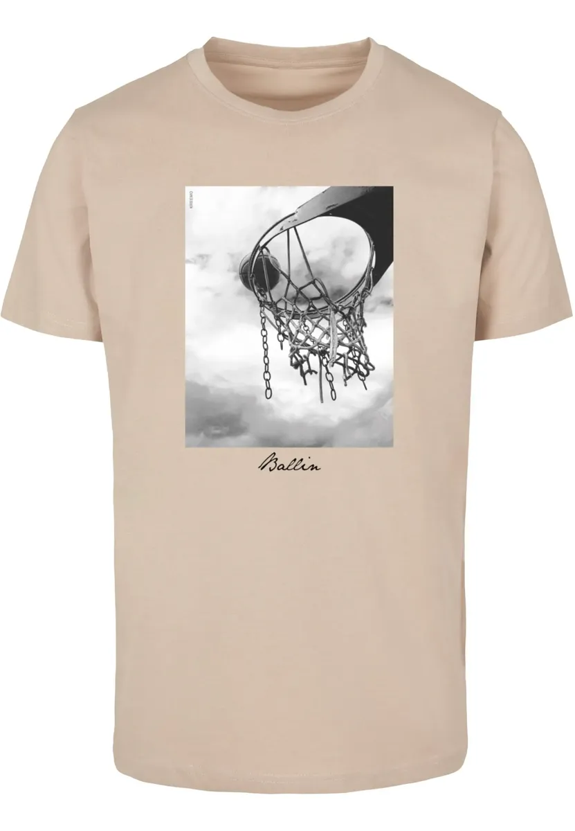 

Футболка MisterTee "Мужская футболка MisterTee Ballin 2.0", цвет Sand