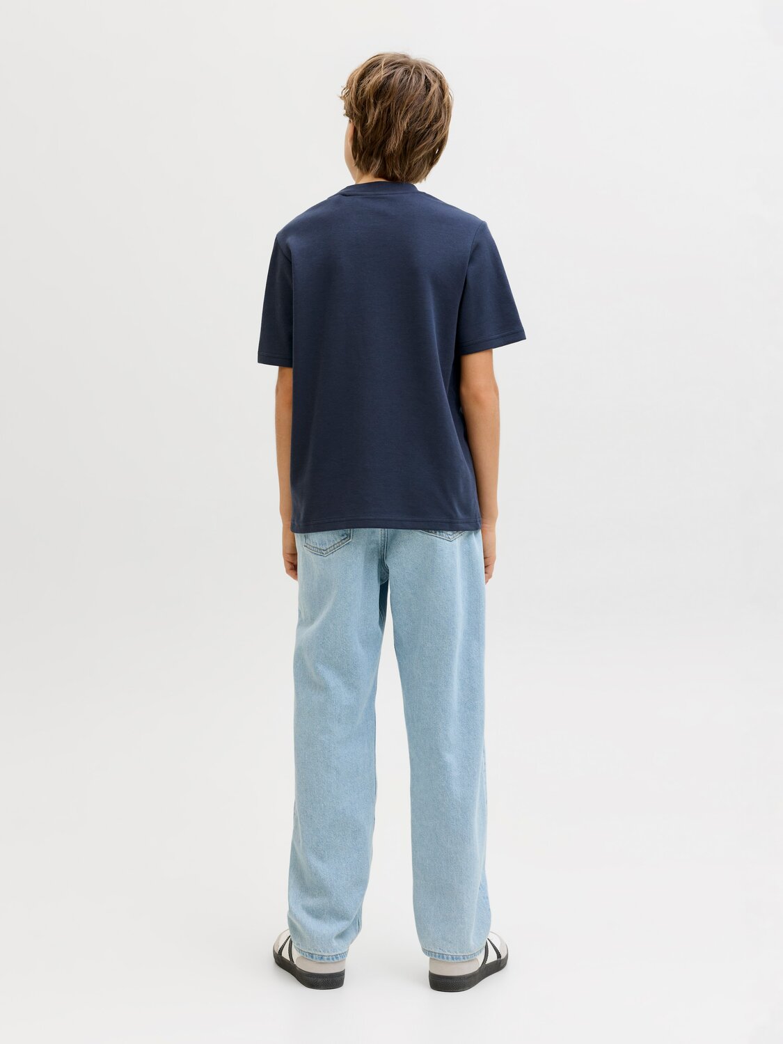 Jack & Jones Junior Футболка 'JCOFusion' в цвете Marine Blue, Pastel Blue — фото 4
