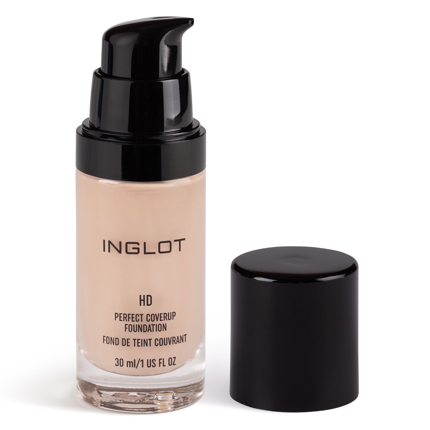 Тональный крем для лица hd perfect coverup Inglot, nr. 72, объем 30 мл — фото 2