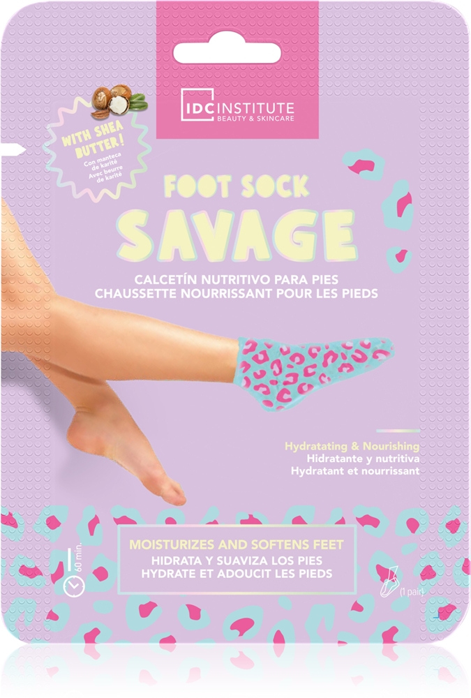 

Увлажняющая маска для ног Foot Sock Savage Idc Institute, 1 шт