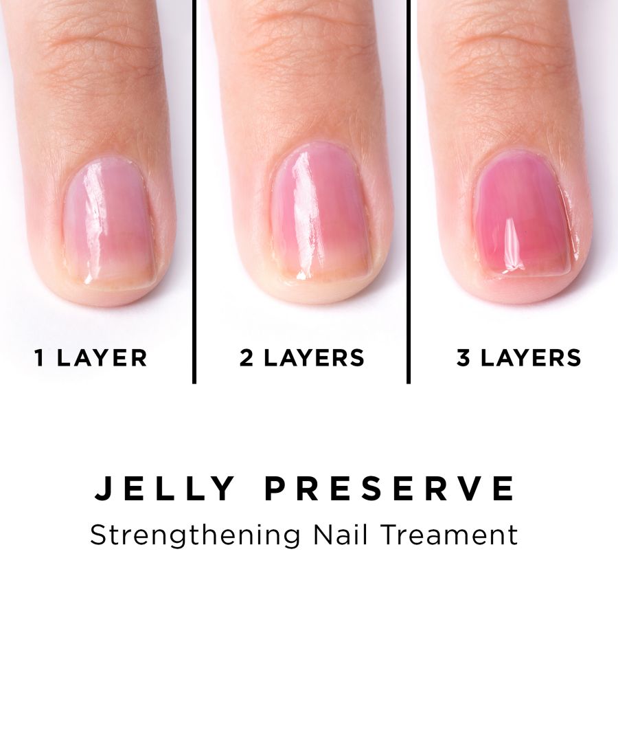 Укрепляющее средство для ногтей Jelly Preserve, 0,4 унции Butter LONDON, цвет victoria plum — фото 3