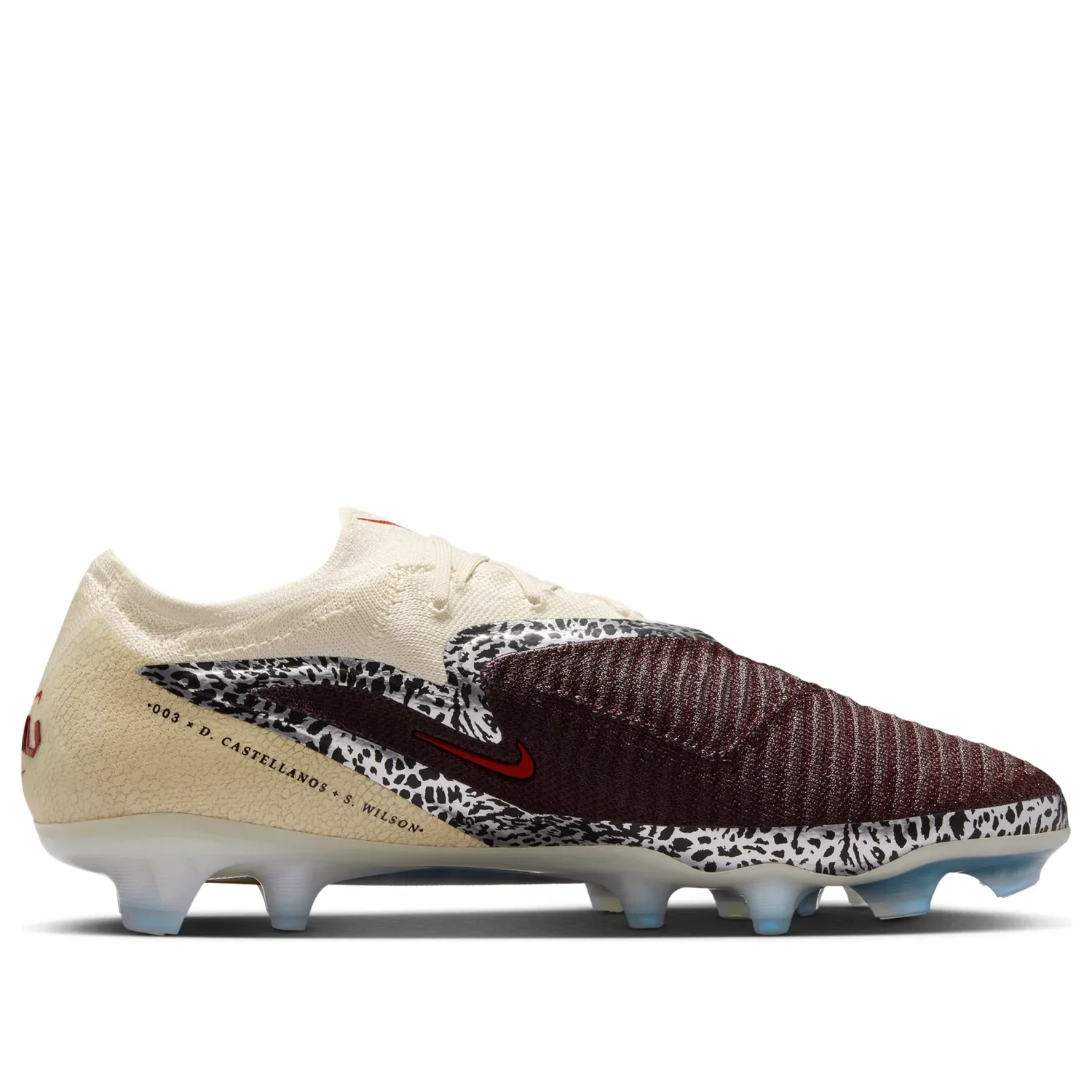 Кроссовки Nike Phantom 6 Low Elite FG 'United 003 Pack', бордовый — фото 2