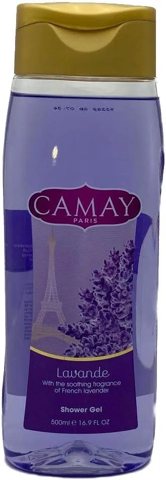 Гель для душа Camay Paris с ароматом французской лаванды, 6 x 500 мл Camay
