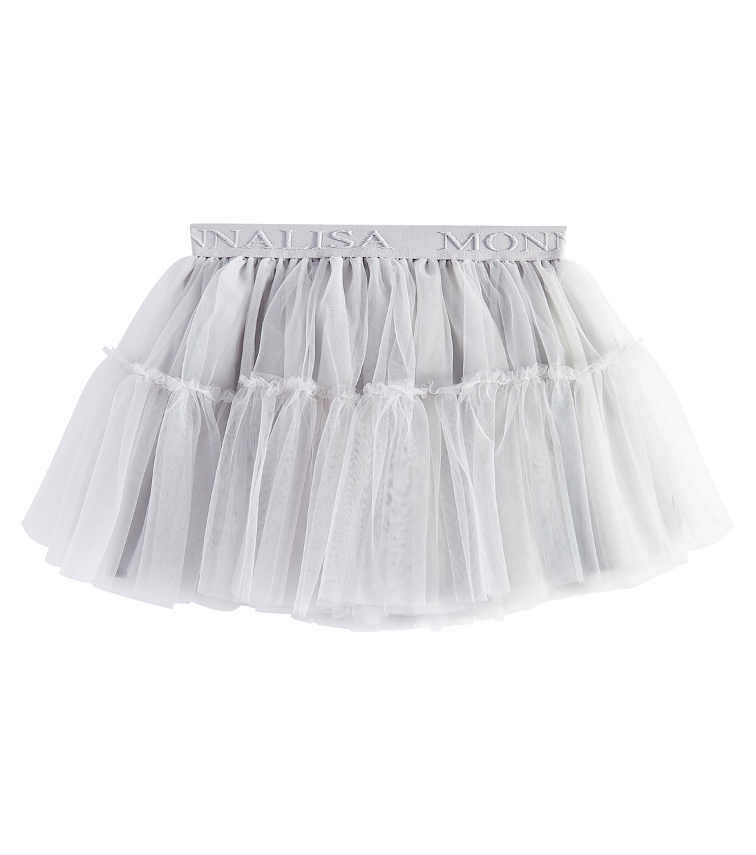

Юбка из тюля со сборками Monnalisa, Grigio