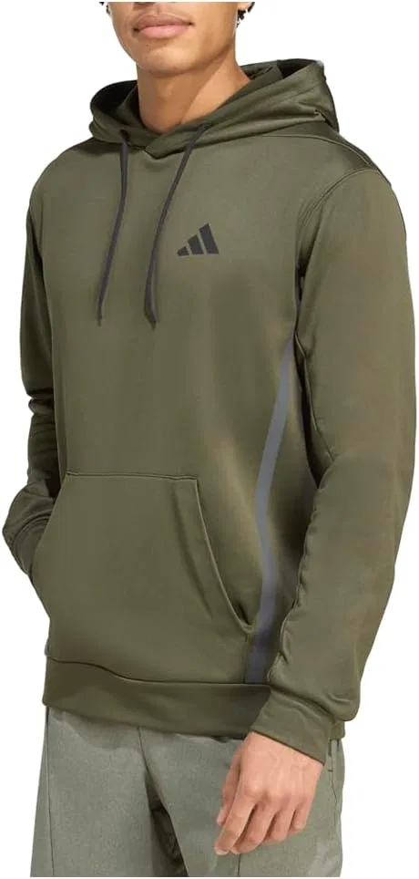 Толстовка Adidas Game&Go мужская повседневная верхняя одежда - Green — фото 2