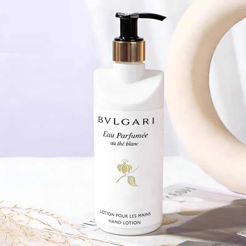 BVLGARI [Без упаковки] Крем для рук Mingzhen White Tea с ароматом чая, увлажняющий, 300 мл — фото 3