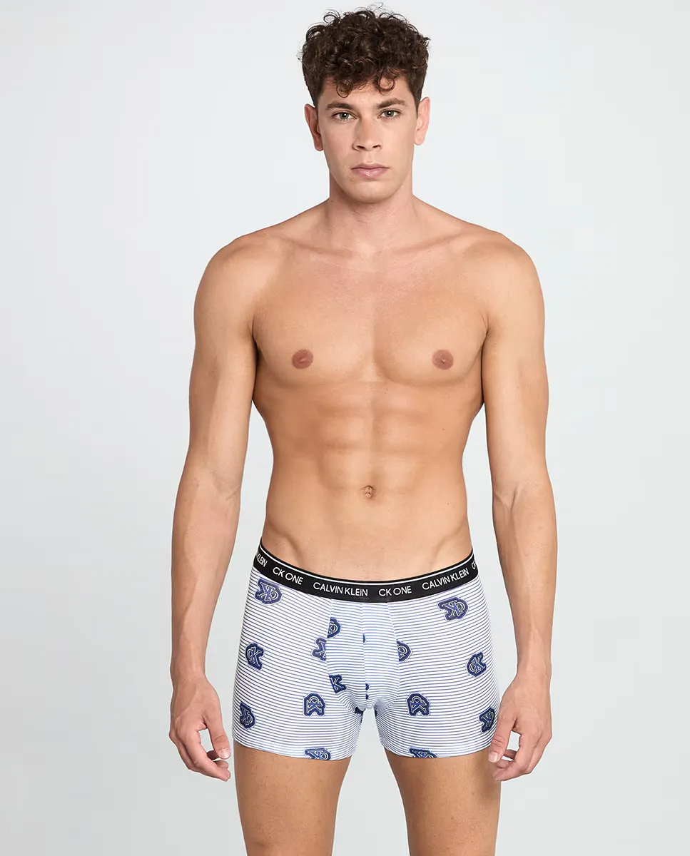 

Мужские трикотажные боксеры синего цвета Calvin Klein