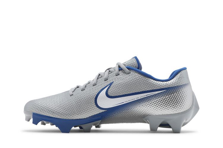 Бутсы Nike Vapor Edge Speed 360 'Metallic Platinum Game Royal', серебряный — фото 4