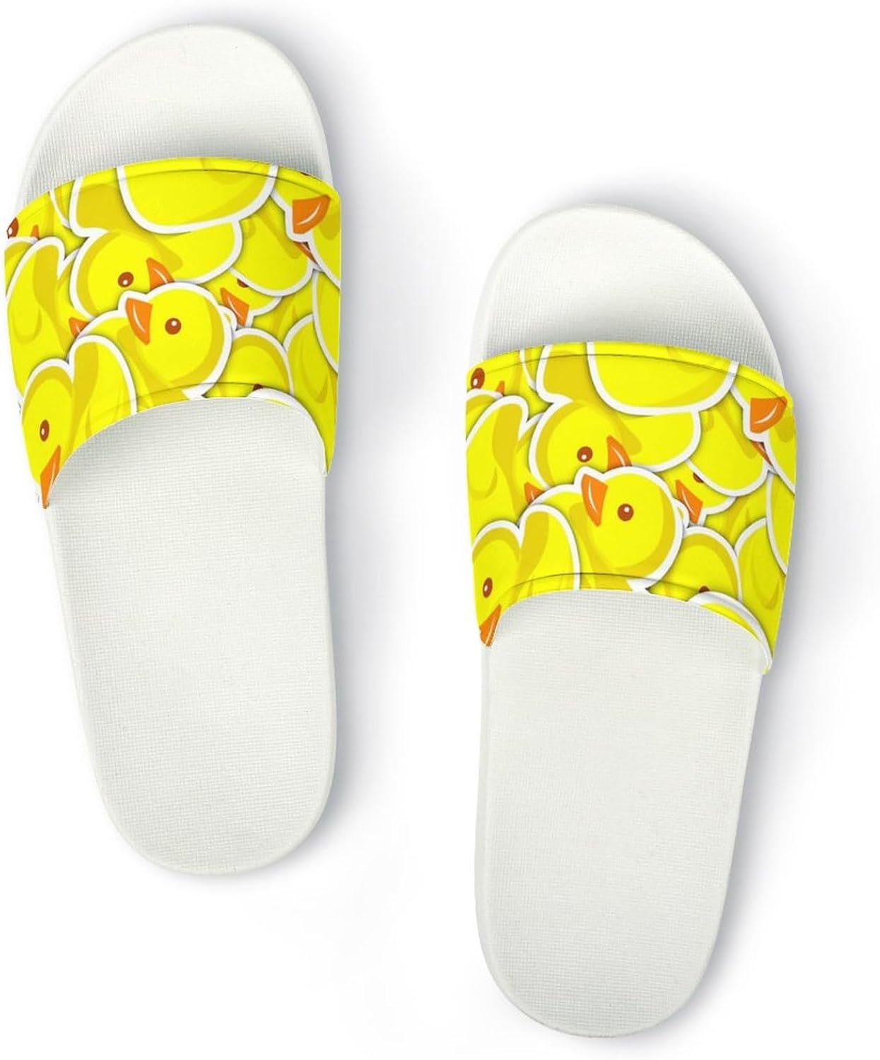 

Вьетнамки для душа Jeireumteor Sushi, мягкие, противоскользящие, для использования в помещении, с открытым носком, сандалии для женщин и мужчин, желтый