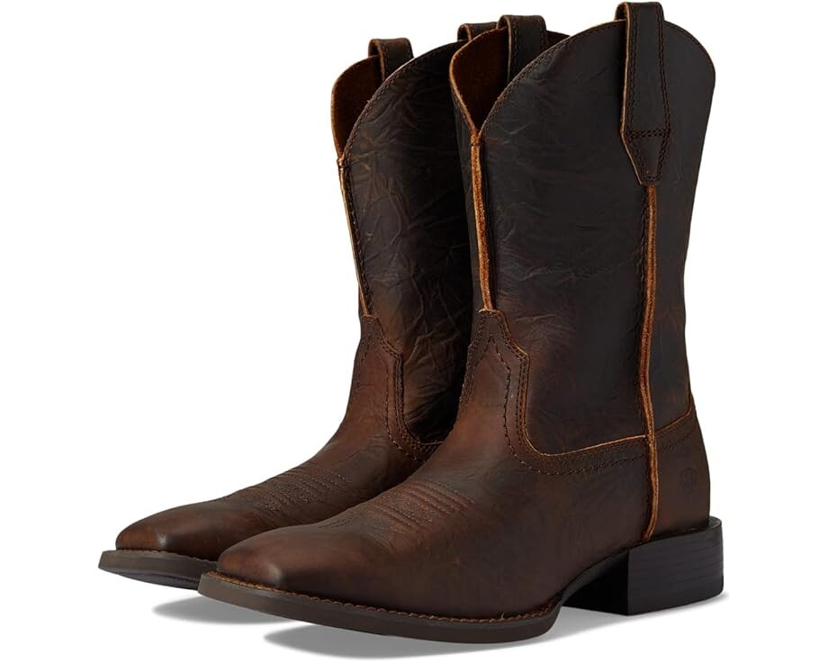 

Ботинки Ariat Sport Rambler Western, цвет Bartop Brown, Коричневый, Ботинки Ariat Sport Rambler Western, цвет Bartop Brown