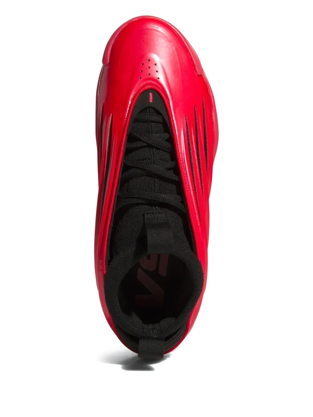 Кроссовки Harden Vol. 9 Red Metallic Adidas, красный — фото 2