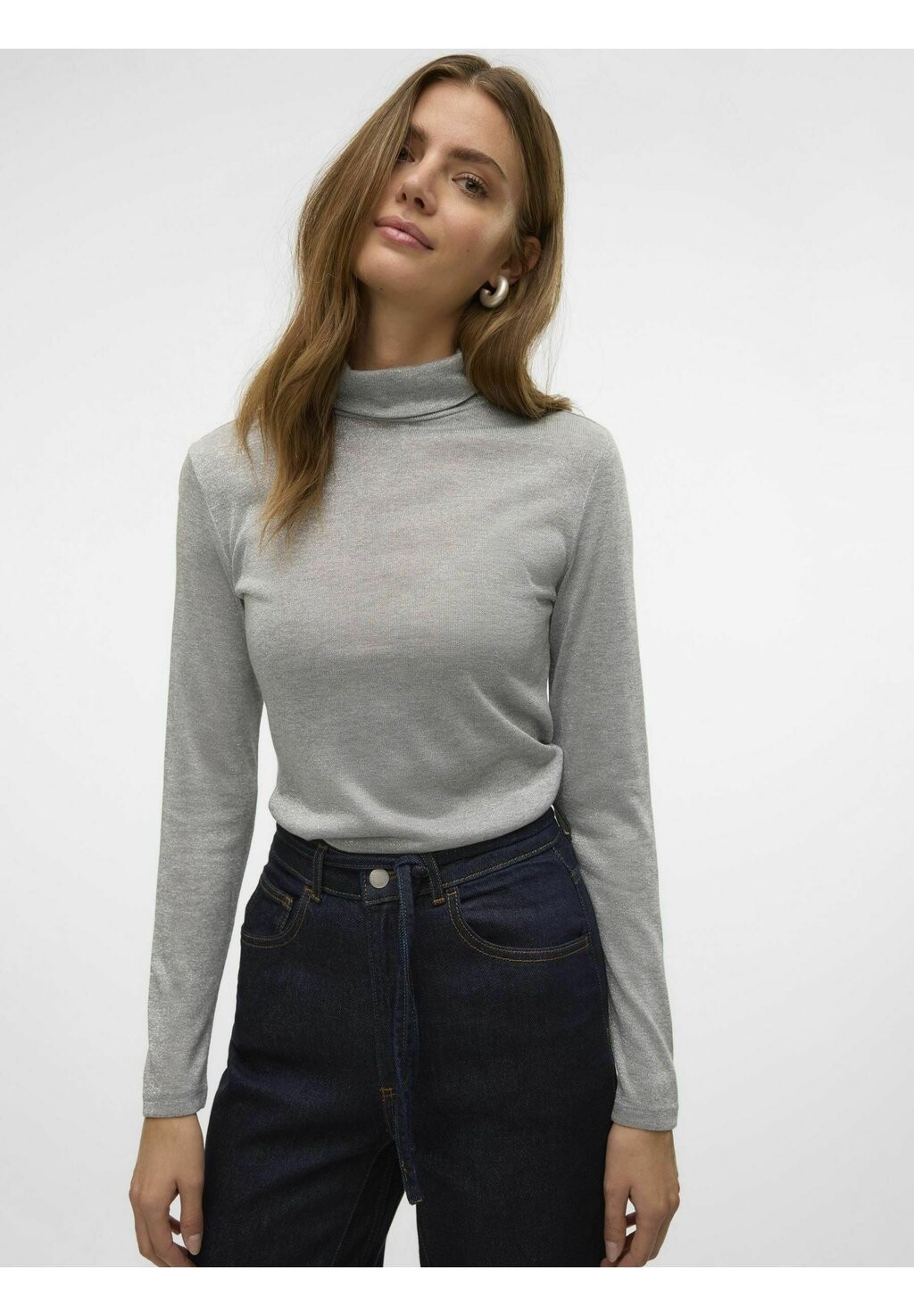 

Джемпер VMSARAH ALBERTE HIGHNECK Vero Moda, серый