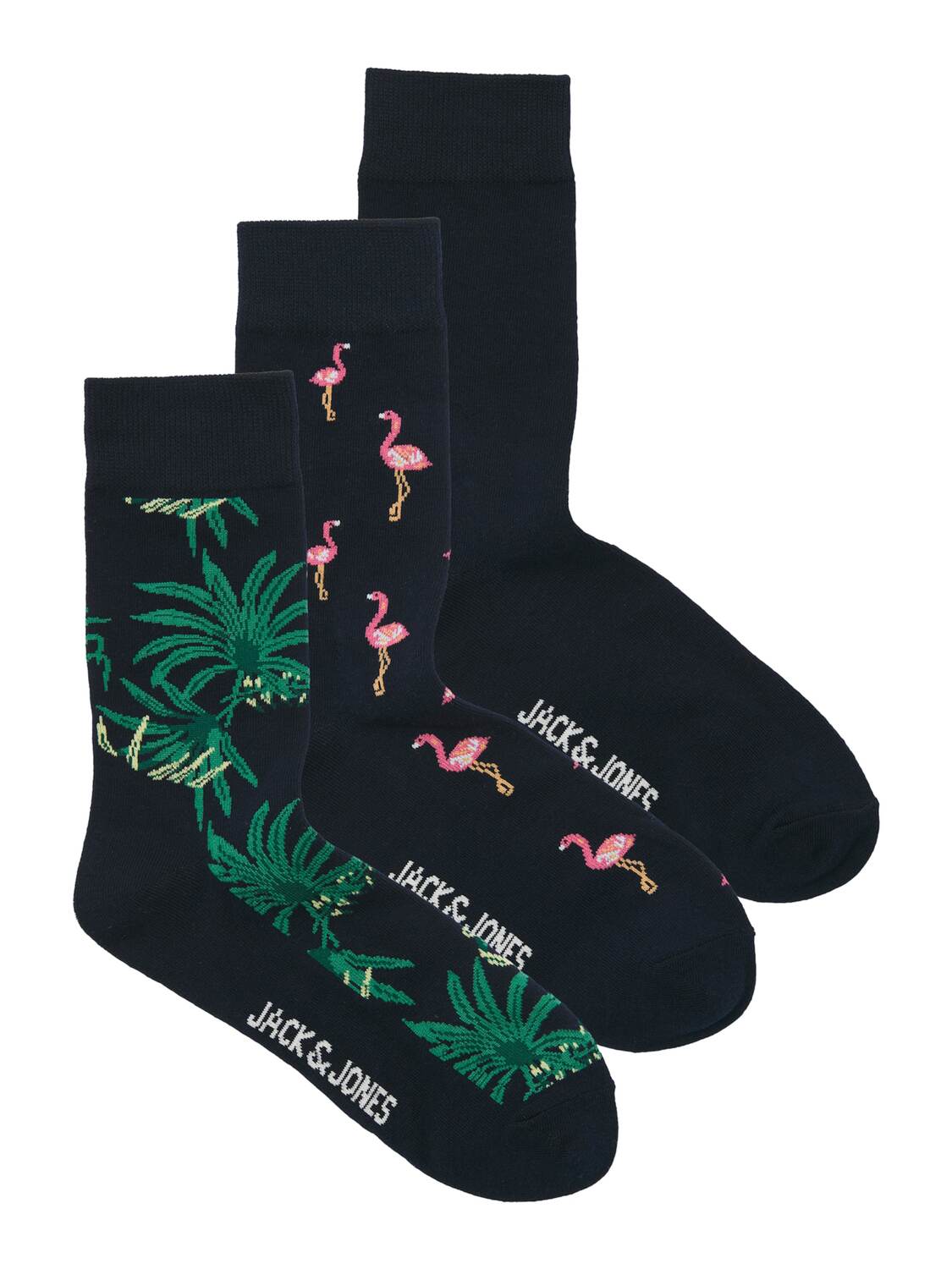 

JACK & JONES Носки 'JACFLAMINGO' в темно-синем цвете