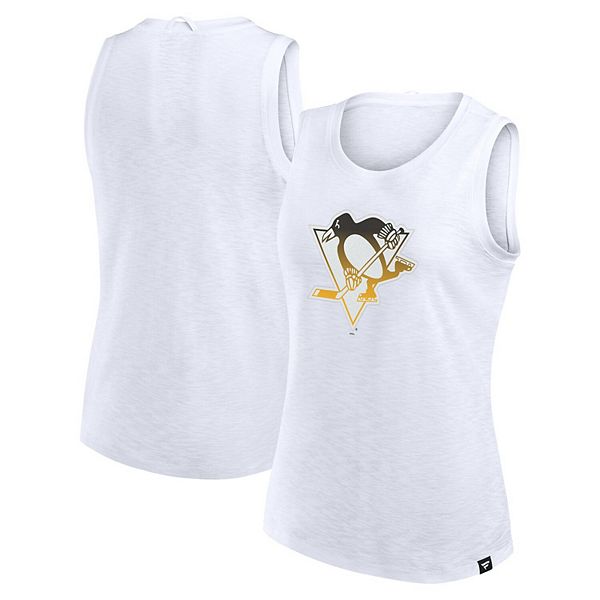 

Женская белая майка Pittsburgh Penguins Fanatics