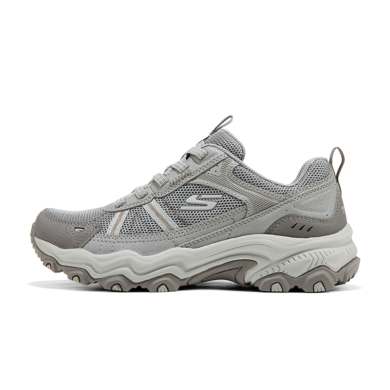 

Износостойкие низкие массивные кроссовки Men's Skechers, серый/gry
