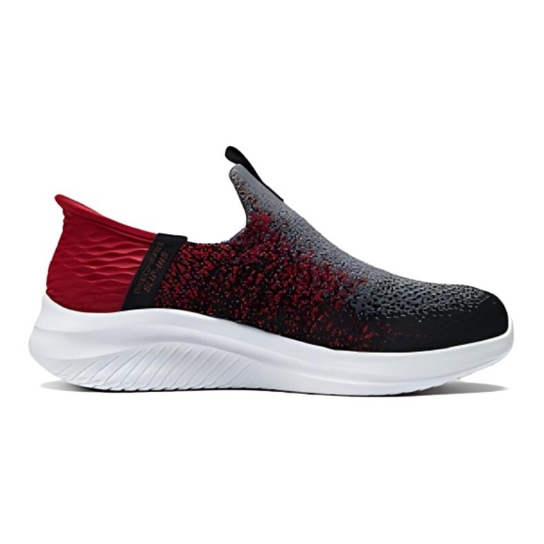 Кроссовки Skechers GIRLS Kids Lifestyle Shoes GS Low-top Gray/Red, серый/красный — фото 2