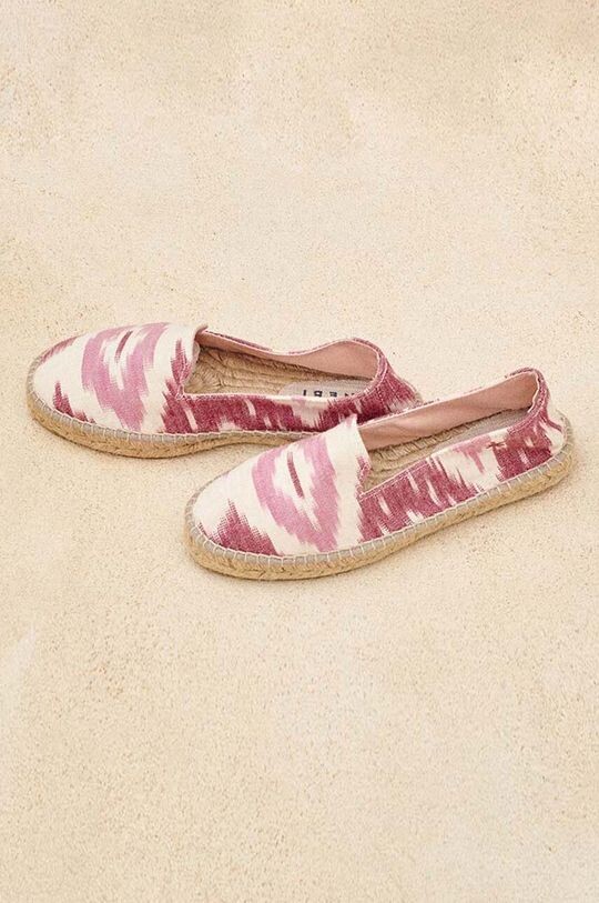 

Эспадрильи Tulum на плоской подошве Manebi, розовый