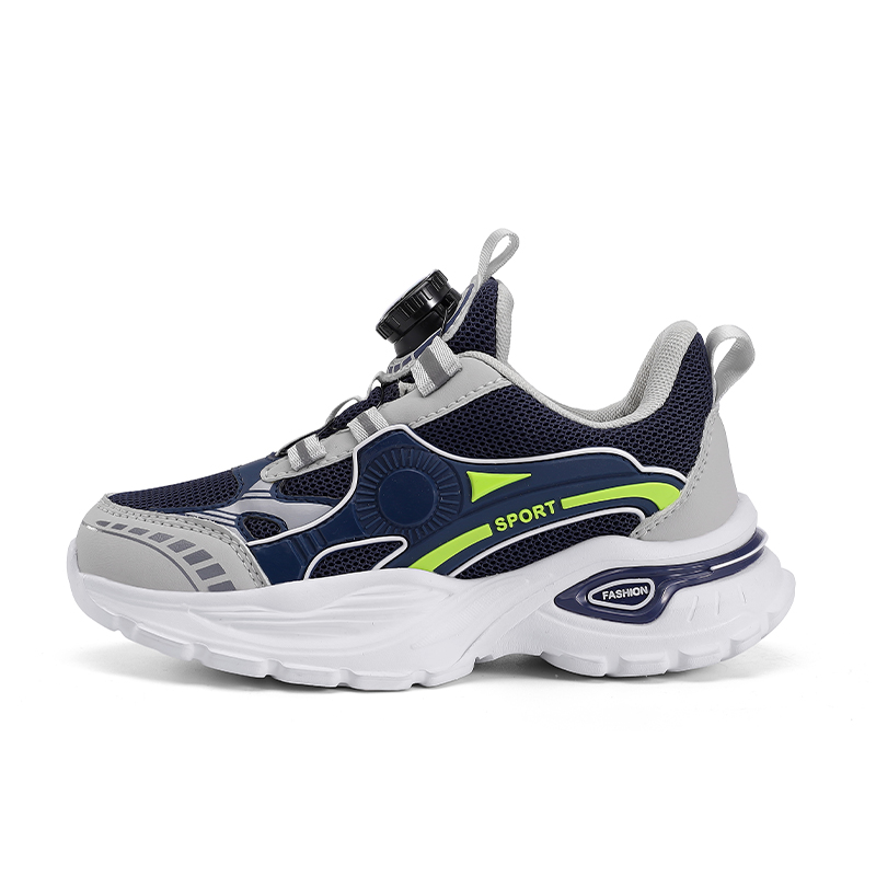 

Нескользящие износостойкие низкие повседневные кроссовки для детей RHOBESAM, синий