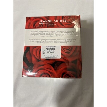 Jeanne Arthes Cassandra Roses Rouge Eau De Parfum 100ml 3.3 Fl.Oz 80% Vol For Women — фото 2