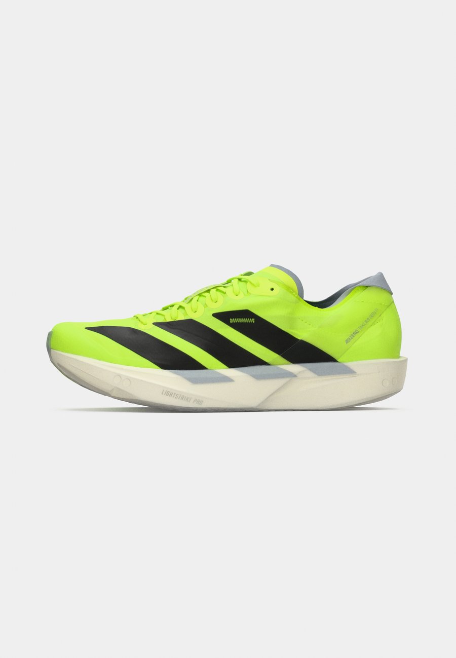 Кроссовки Adidas Performance ADIZERO TAKUMI SEN 11, Lucid Lemon/Core Black/Halo Silver-Coloured/Yellow — фото 2