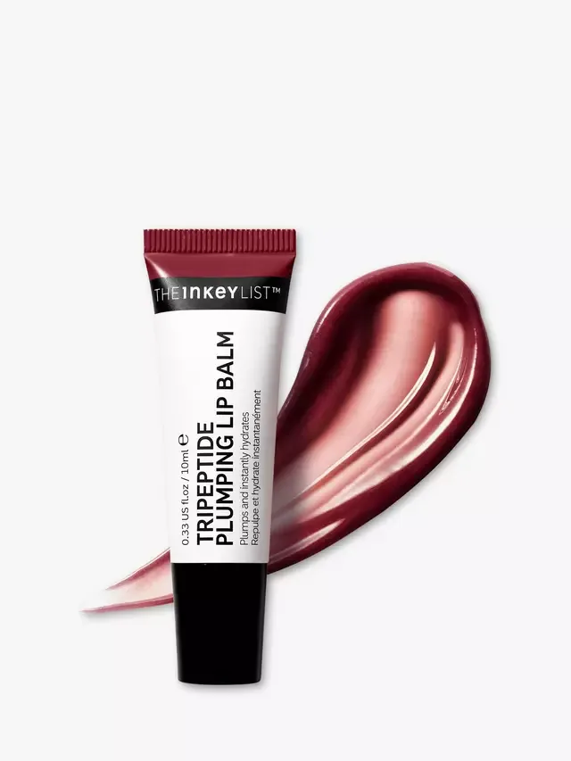 Бальзам для губ Tripeptide Plumping Lip Balan The INKEY List, Berry — фото 4