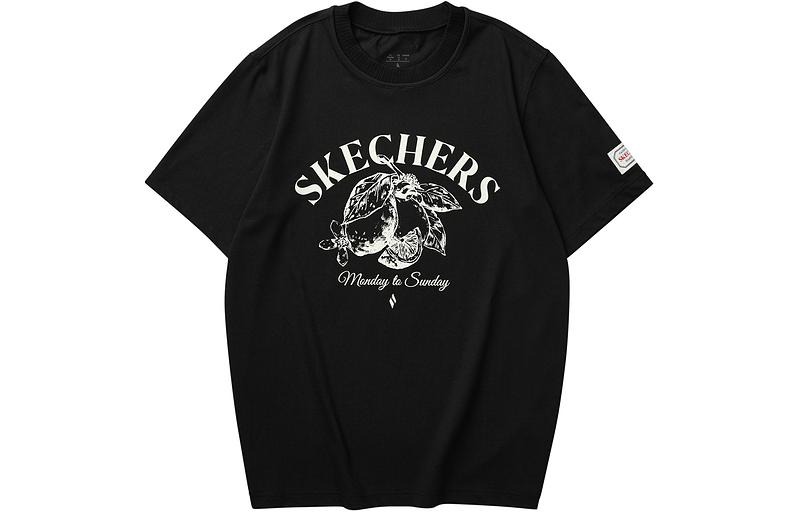 

Футболка унисекс SS24 Угольно-черная Skechers, Carbon Black/0018