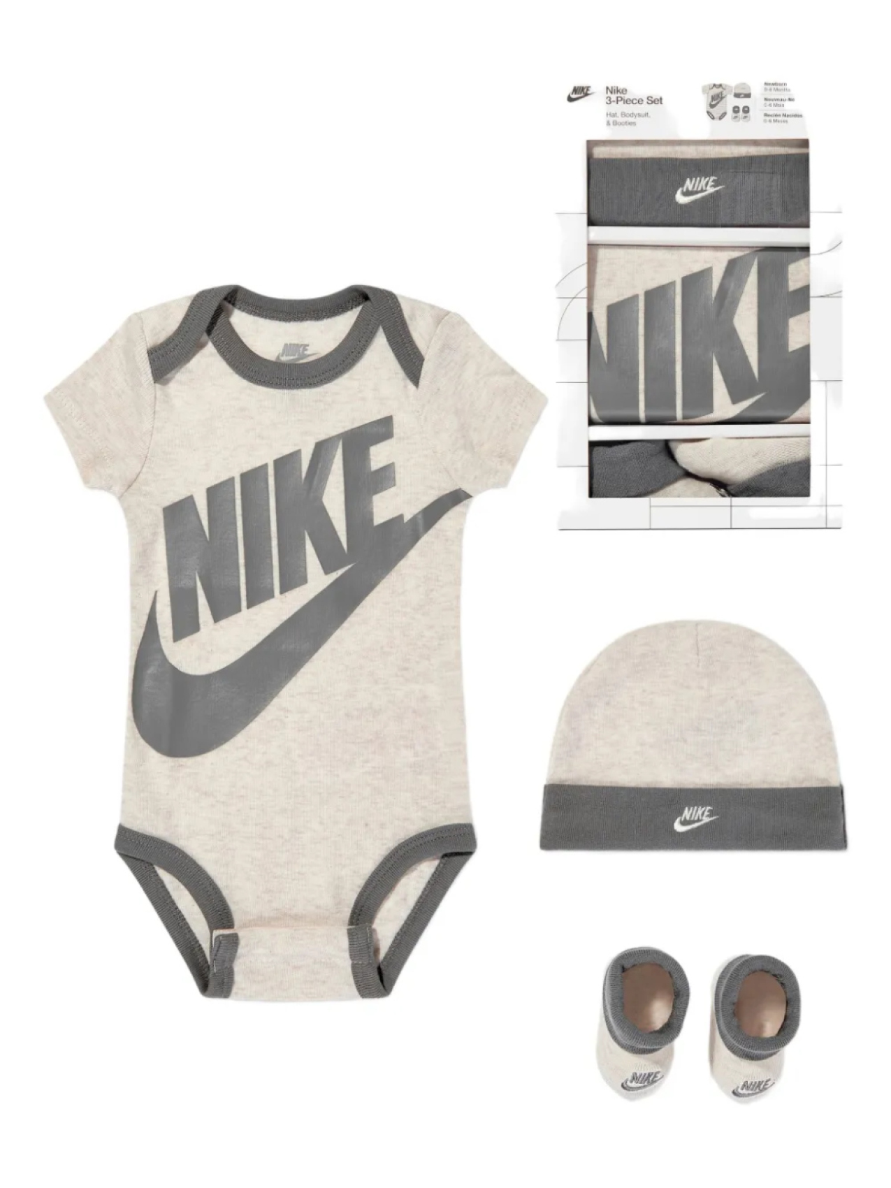 

Комплект для новорожденного Nike Kids из хлопка, нейтральный