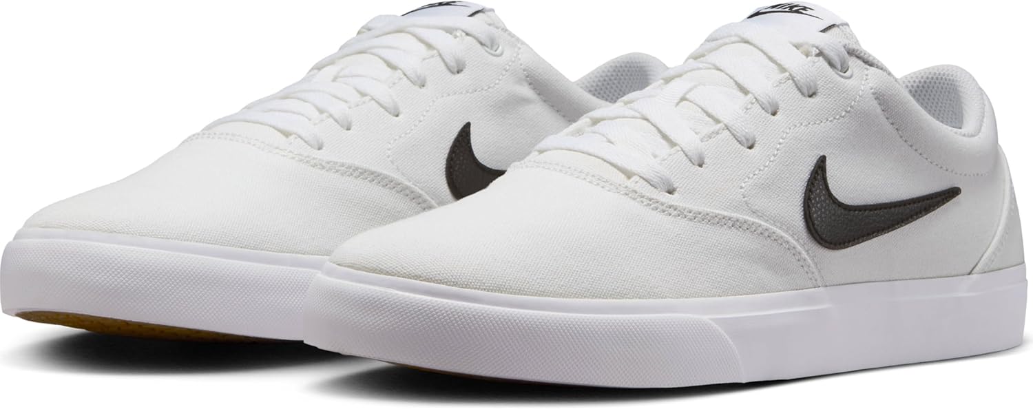 Мужские кроссовки Nike Charge CNVS, белый/черный/коричневый/светло-коричневый — фото 2