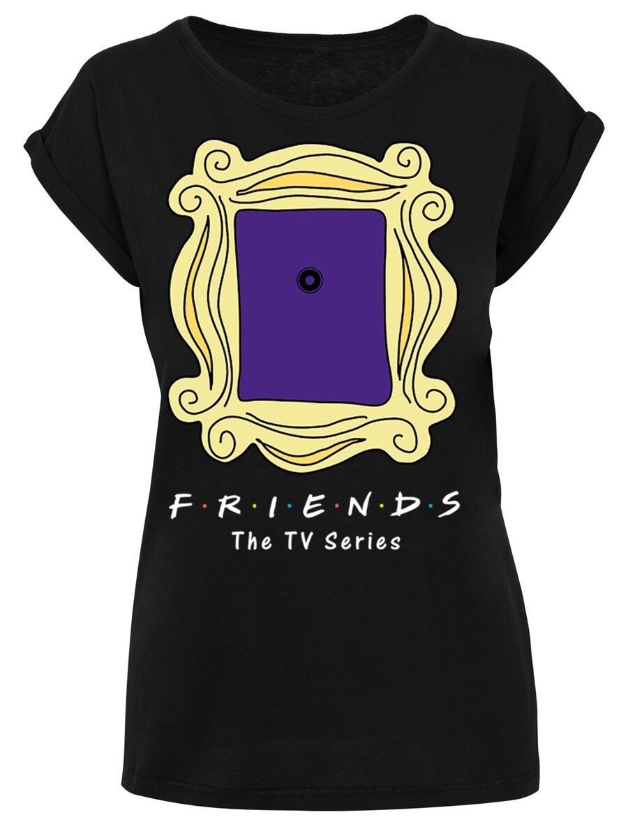 

Футболка F4NT4STIC Shirt Friends Door Peephole, черный