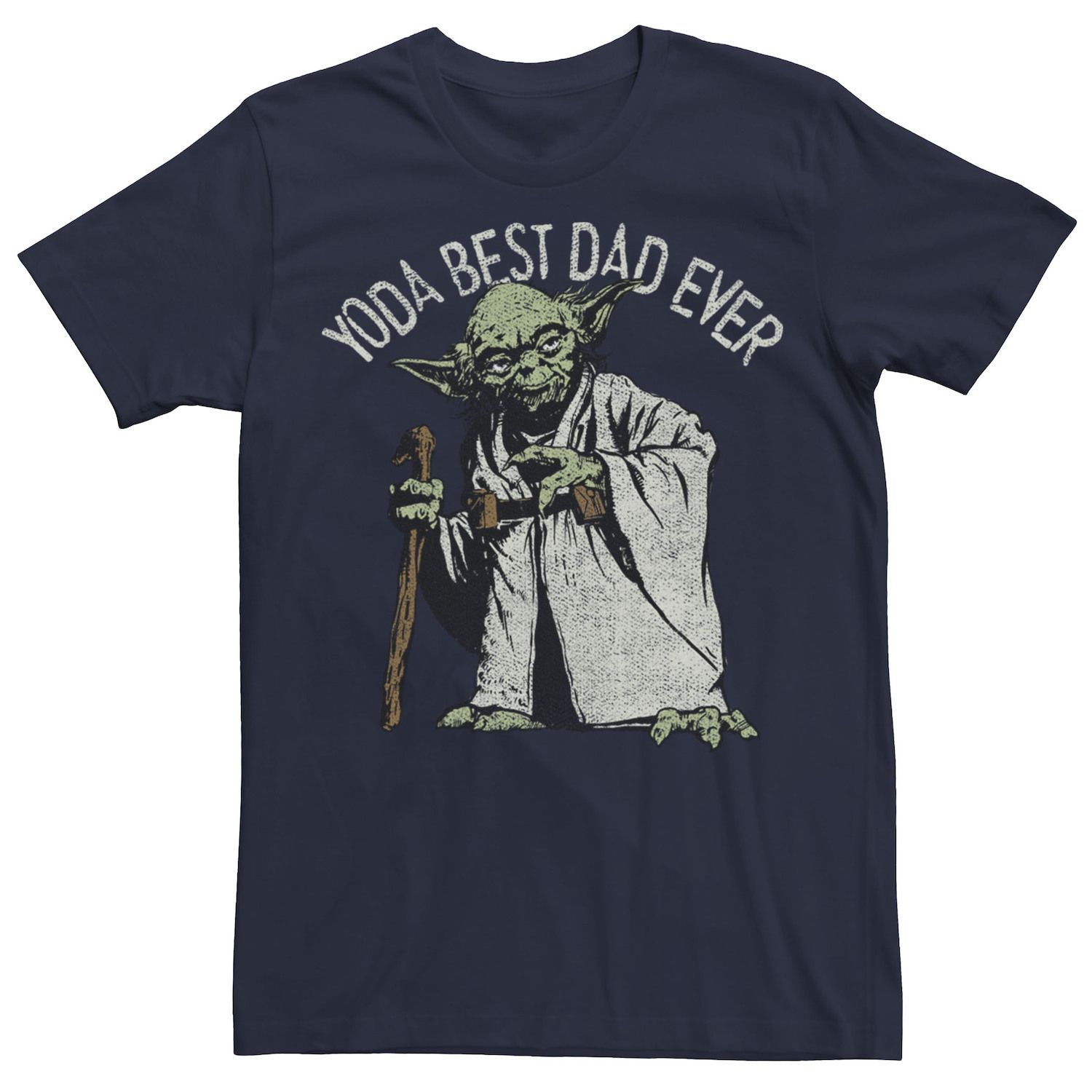 

Мужская футболка Star Wars Yoda Best Dad Ever Licensed Character