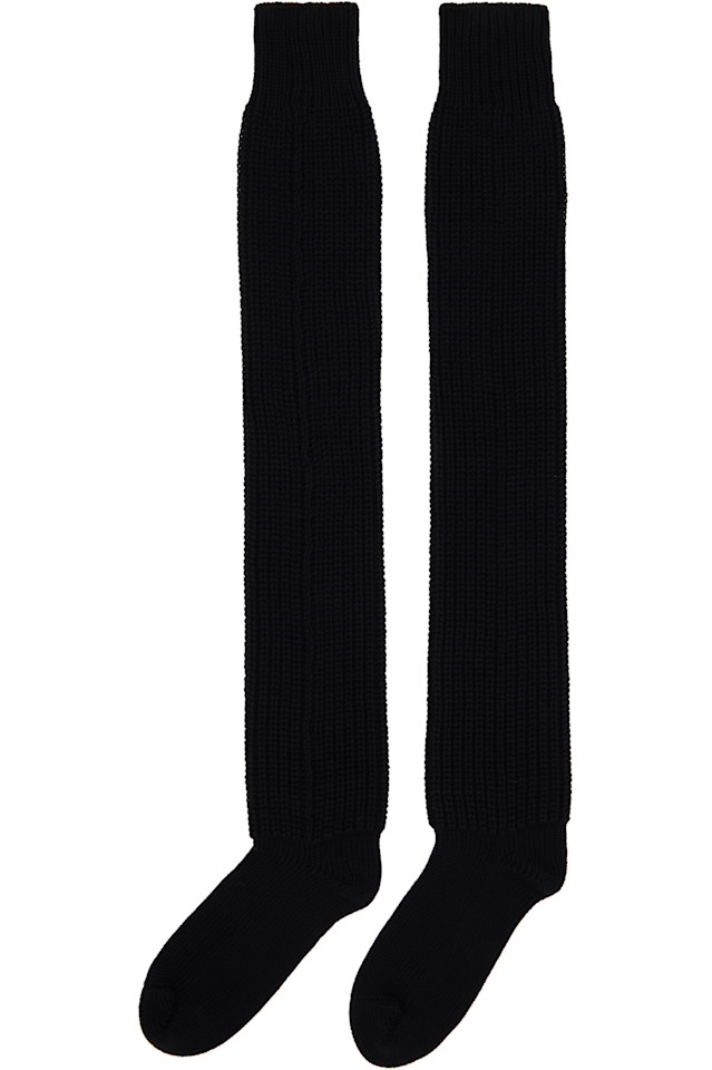 Походные носки Moncler + Rick Owens, черный — фото 2