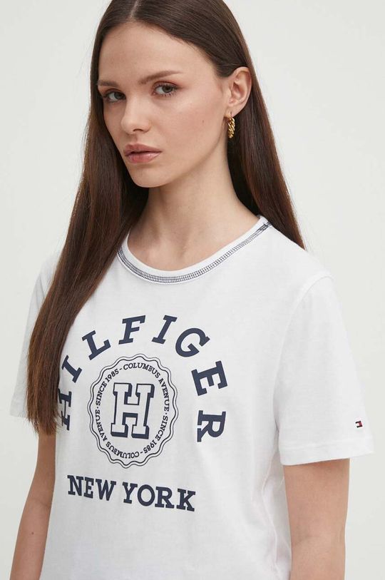 

Хлопковая футболка Tommy Hilfiger, белый