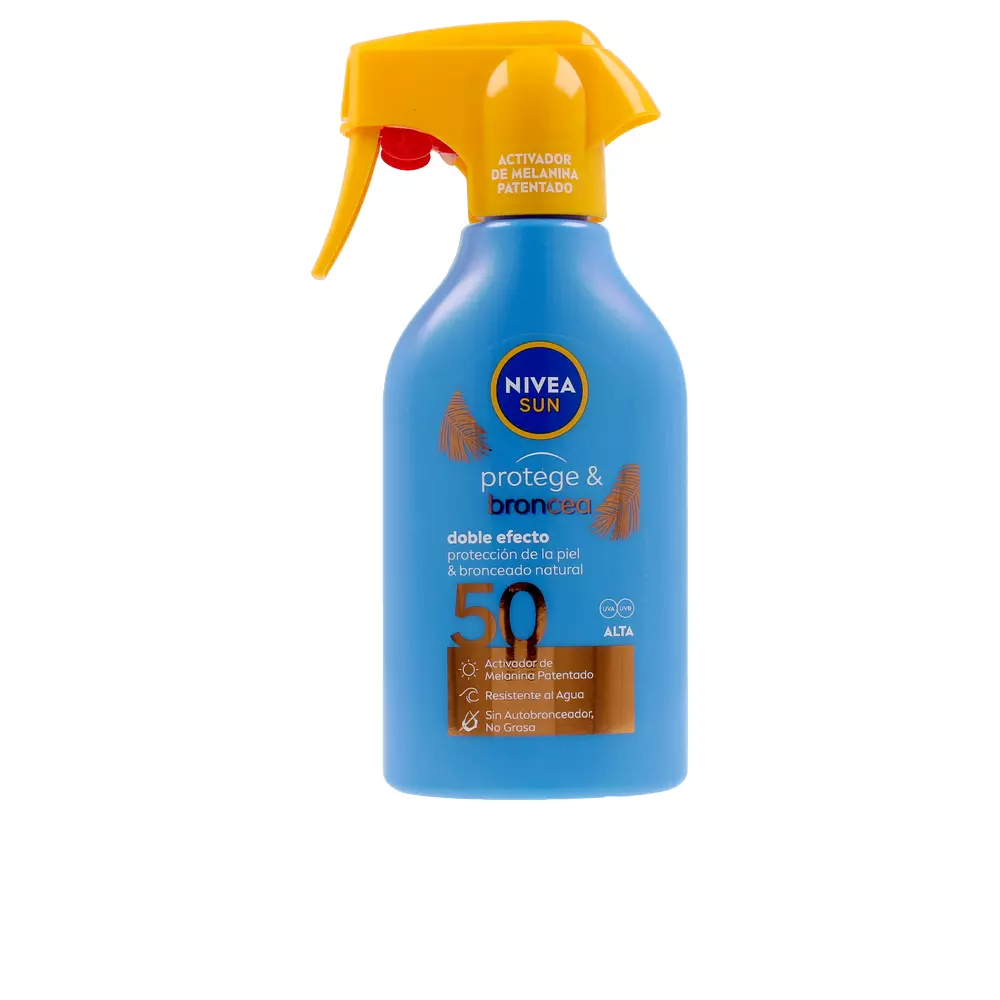 

Солнцезащитный крем Sun Protege & Broncea Spf50 Spray Nivea, 270 мл