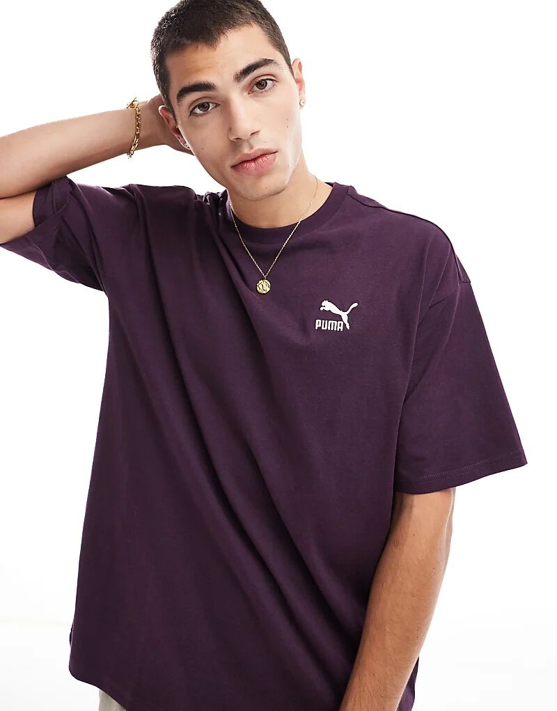 

Футболка Better Classics oversize фиолетового цвета Puma