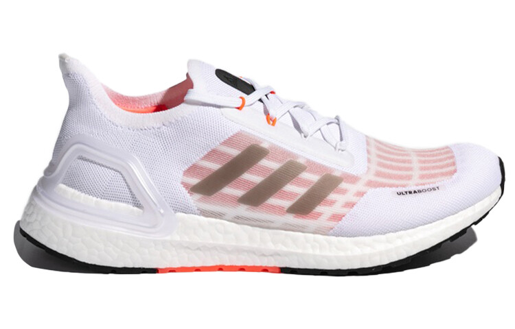Кроссовки ULT для бега мужские с низким верхом белые/черные/розовые Adidas — фото 2
