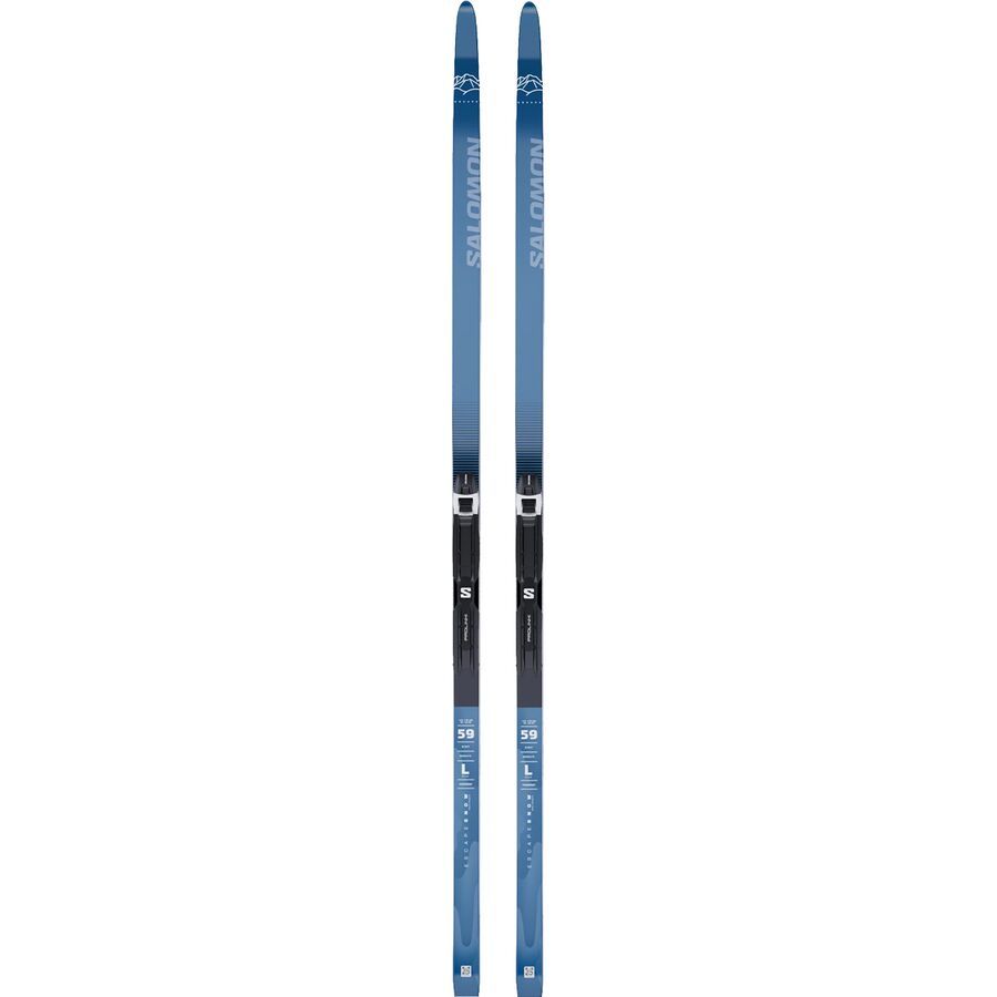 

Лыжи Salomon Escape Snow59 Grip Pm Auto BDG Salomon, Coppen Blue/Sargasso Sea/Black