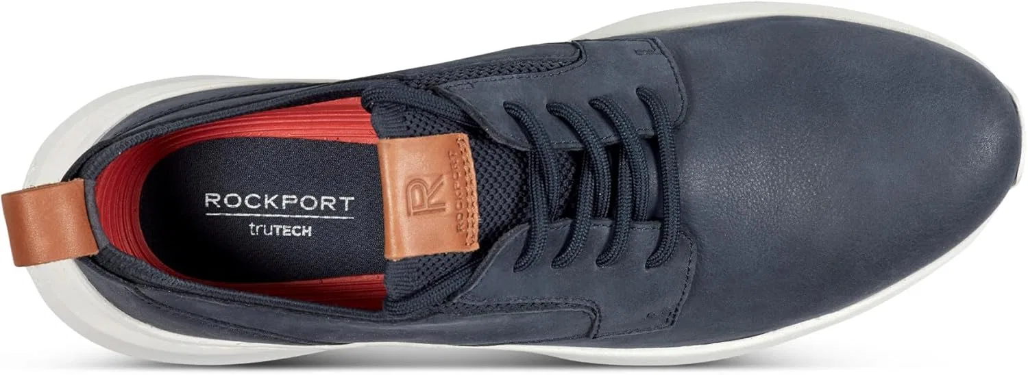 Мужские кроссовки Rockport Jonston, Dark Blue Leather — фото 4