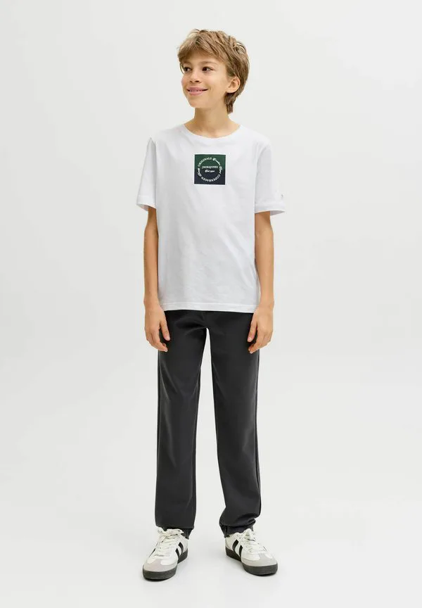Футболка с принтом Jack & Jones Junior, Bright White