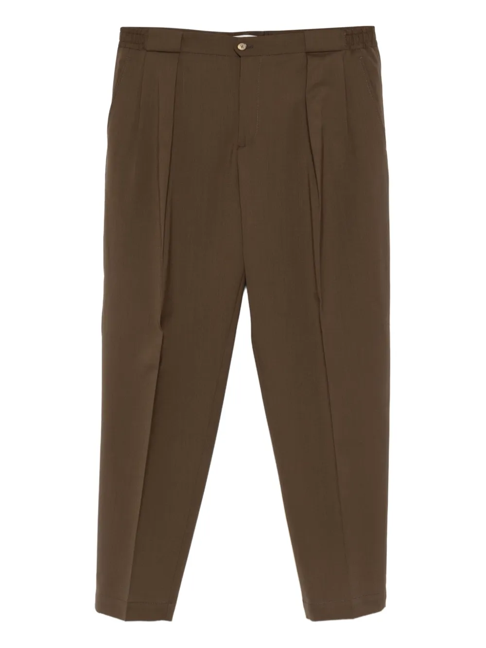 

Брюки Portobello с отделкой складками Briglia 1949, коричневый