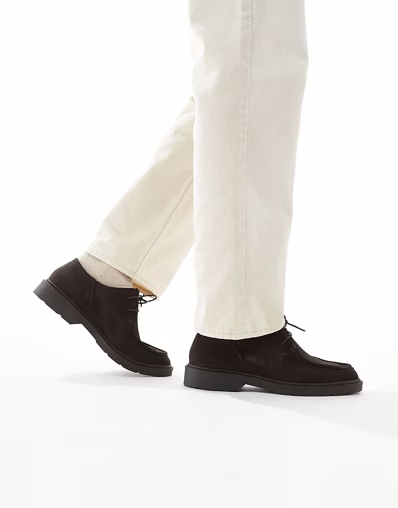 

Замшевые лоферы коричневого цвета Jack & Jones