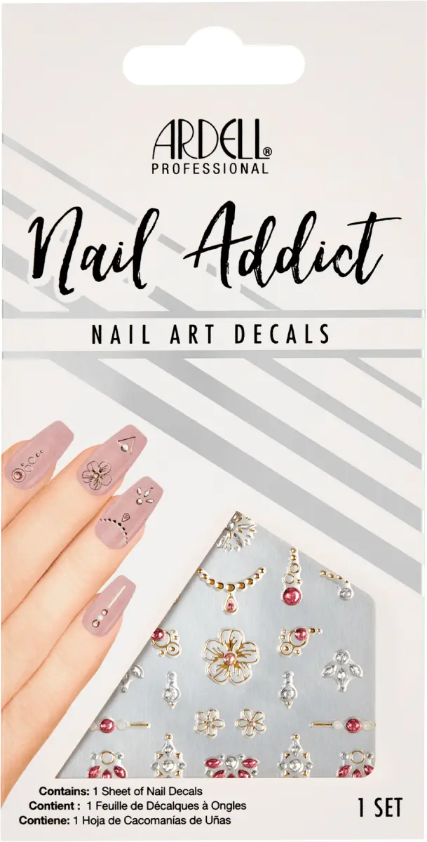 

Набор наклеек для ногтей Nail Addict Pretty in Pink 1 шт. ARDELL
