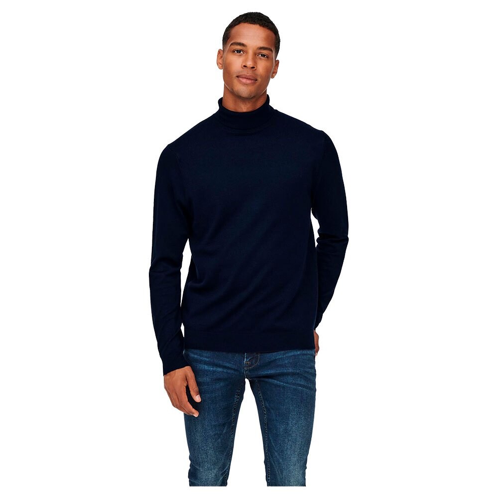

Свитер Only & Sons Wyler Life Roll Neck, черный