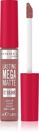 

Легкая матовая жидкая помада 16 ч Rimmel Lasting Mega Matte, Blush 7,4 ml